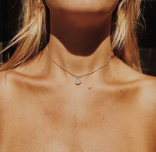 Load image into Gallery viewer, Silver Diamond Necklace