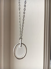 Load image into Gallery viewer, Oval Stone Necklace