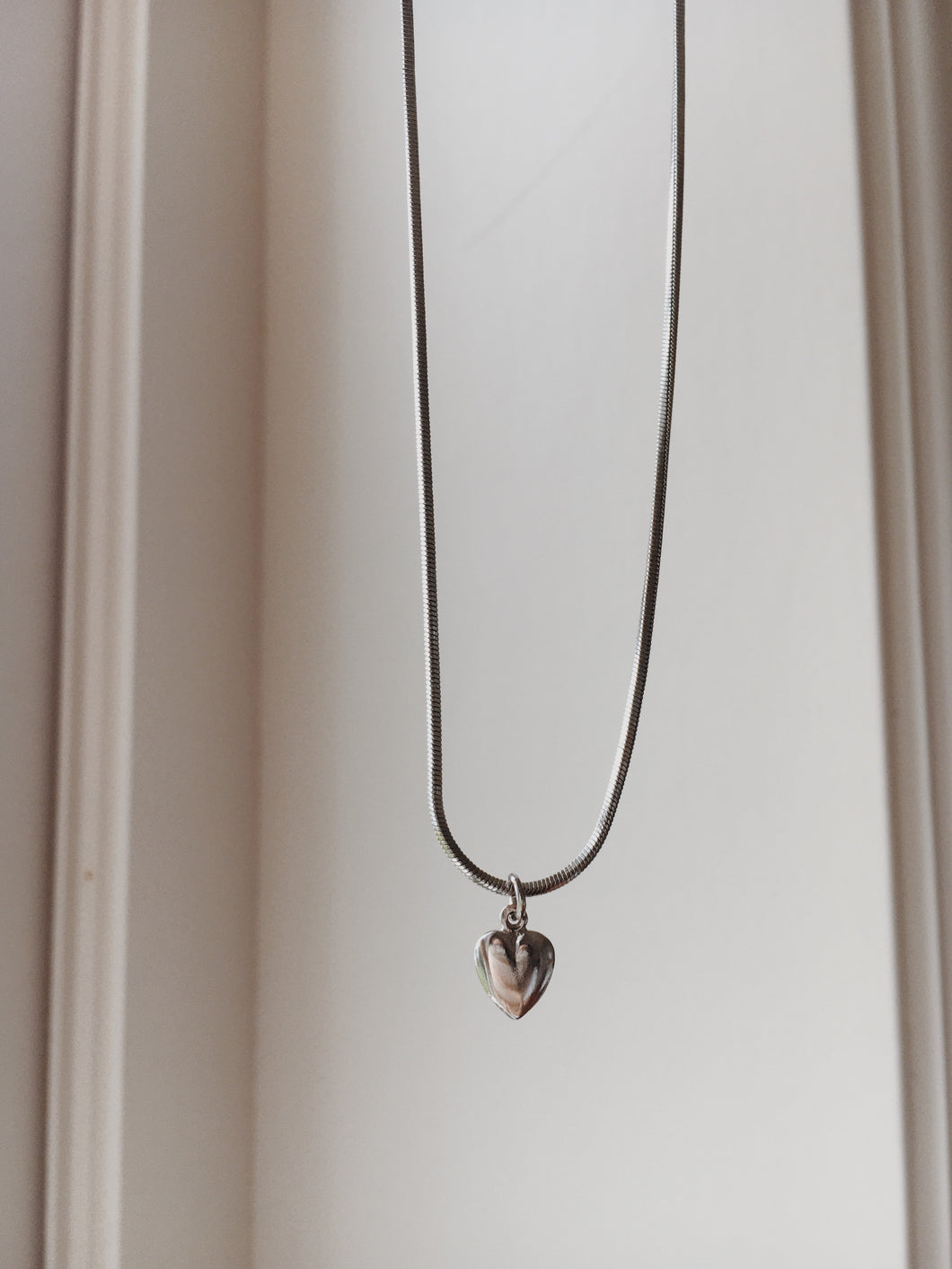 Sterling Silver Heart Necklace