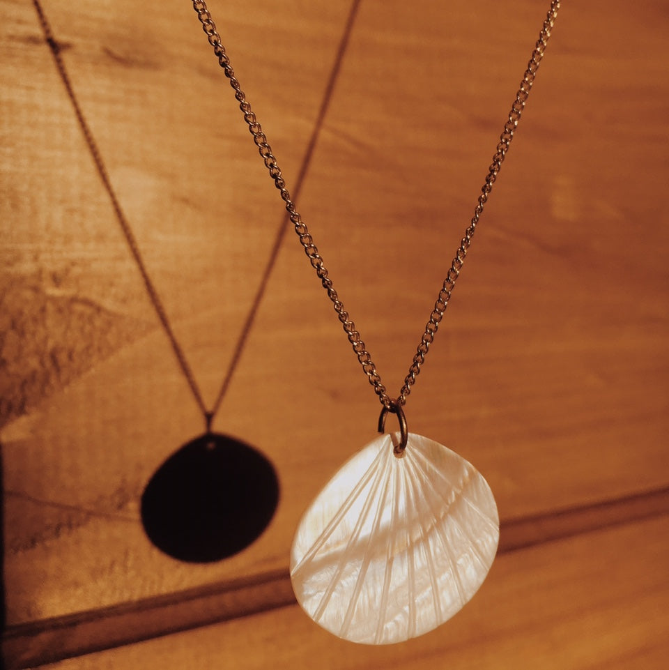 Gold Seashell Necklace