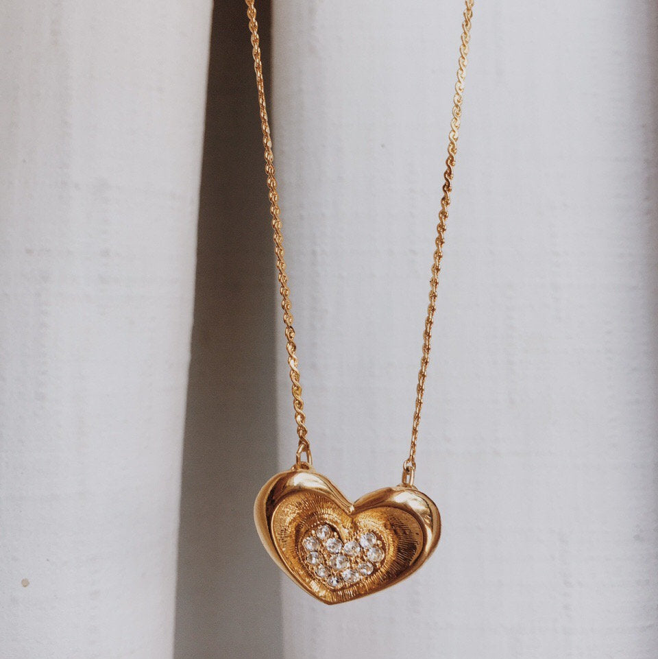 Gold Heart Necklace