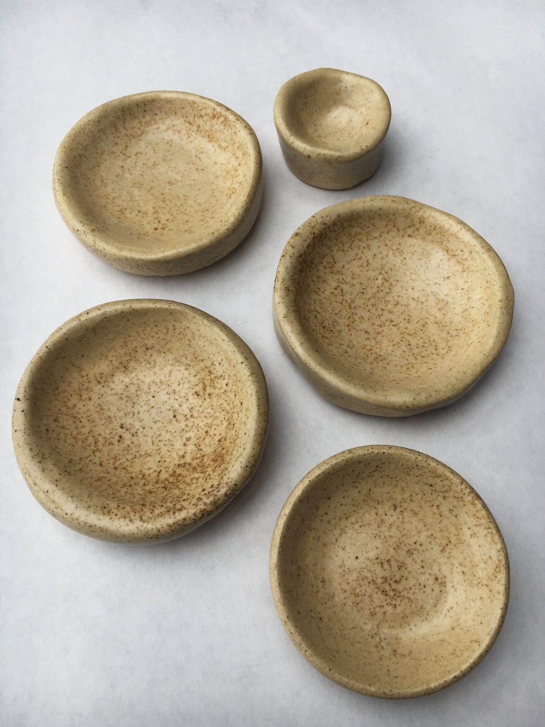 Ceramic Oatmeal Ring Dishes