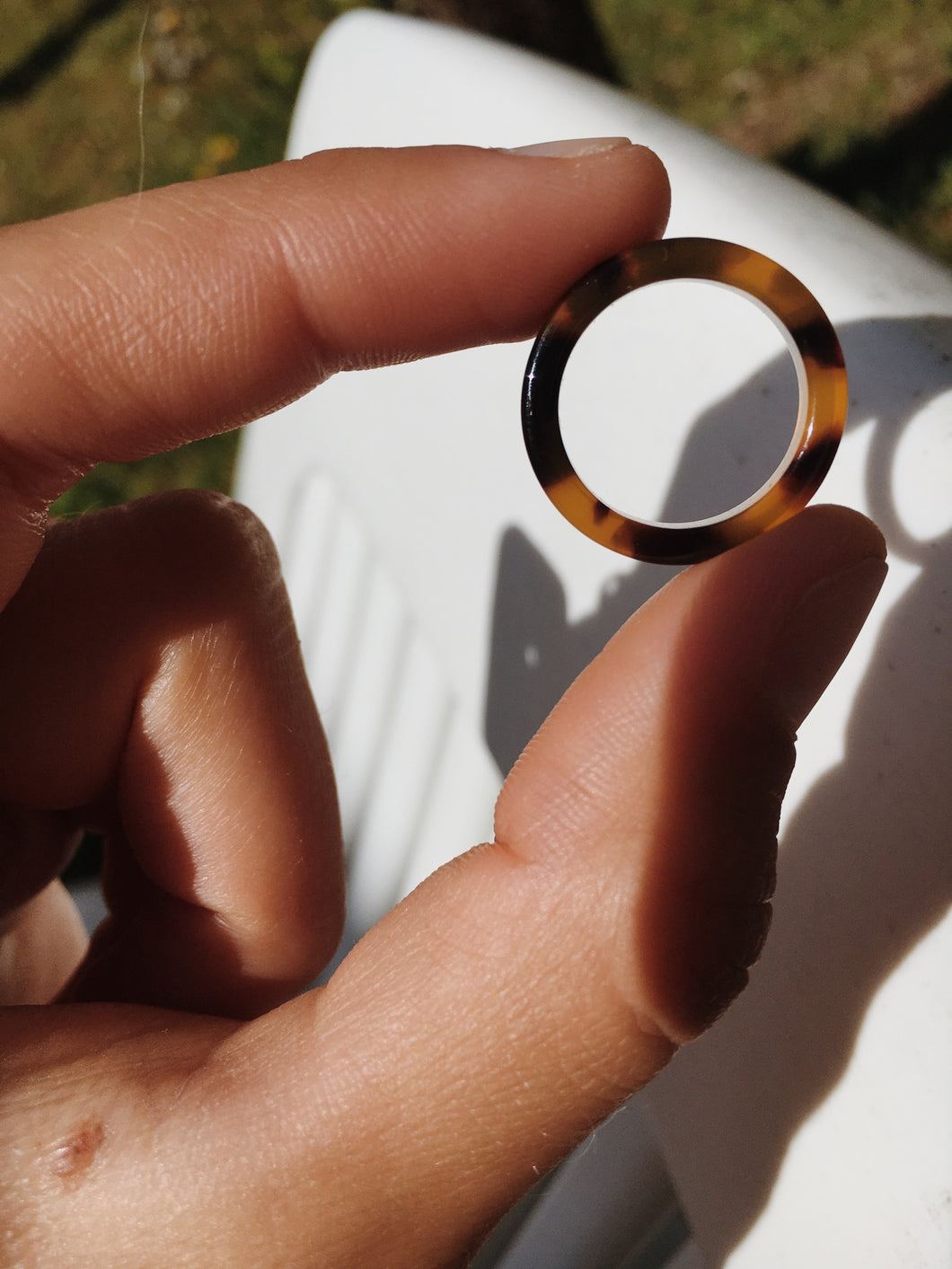 Tortoise Shell Ring