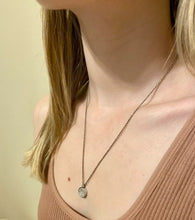 Load image into Gallery viewer, Silver Diamond Necklace
