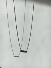 Load image into Gallery viewer, Silver Adjustable Necklace
