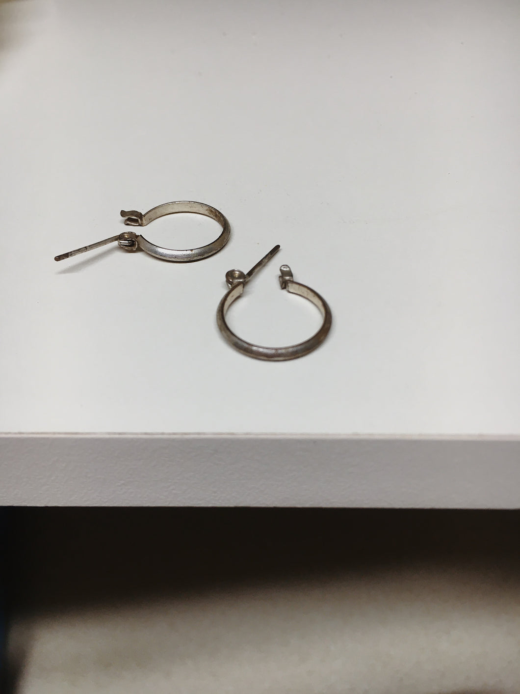 Classic Silver Mini Hoop Earrings