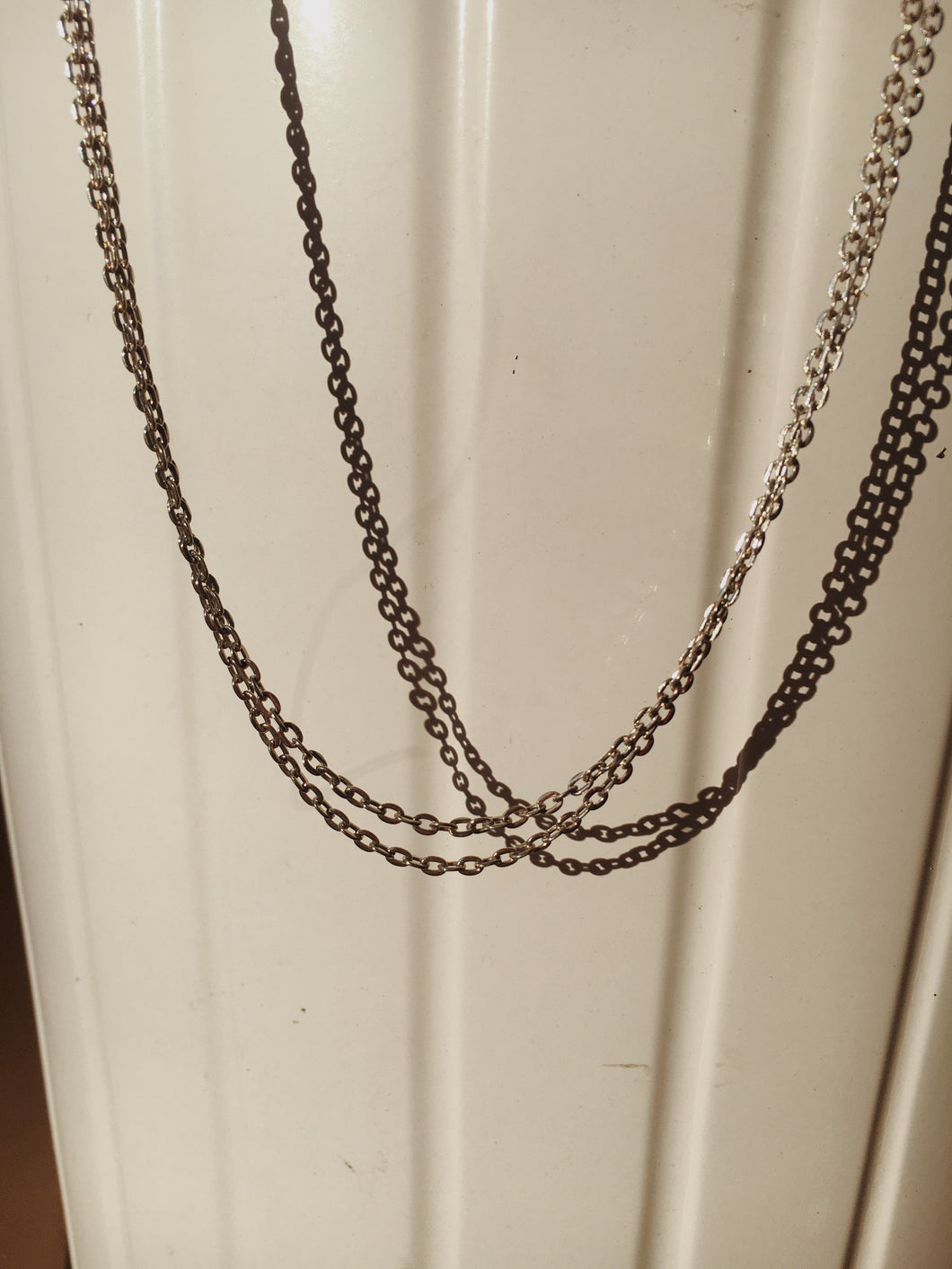 Silver Link Chain Necklace