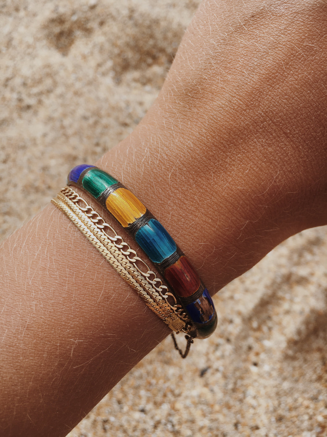 Chasing Rainbows Bangle