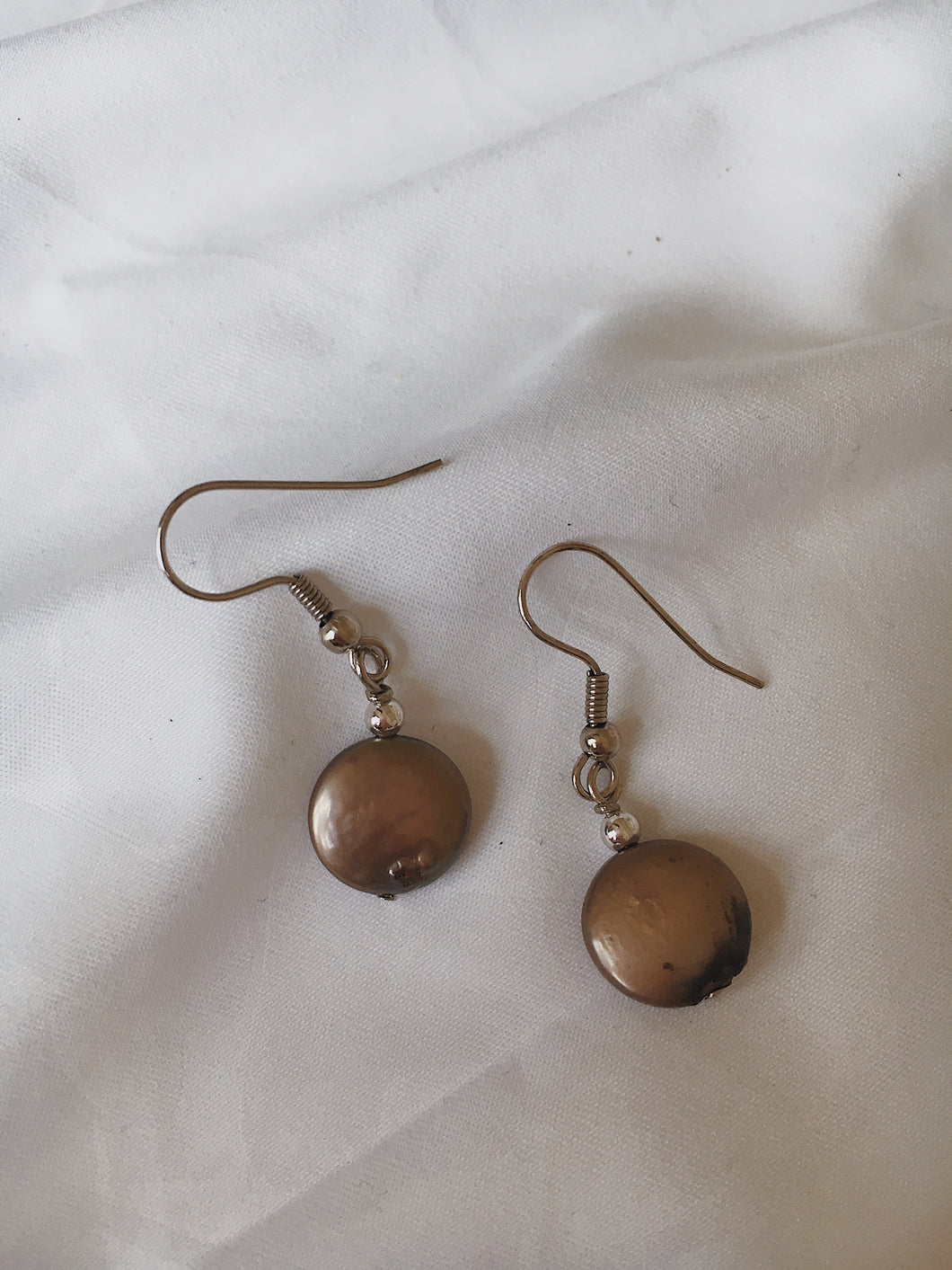 Gong Drop Earrings