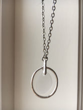 Load image into Gallery viewer, Oval Stone Necklace
