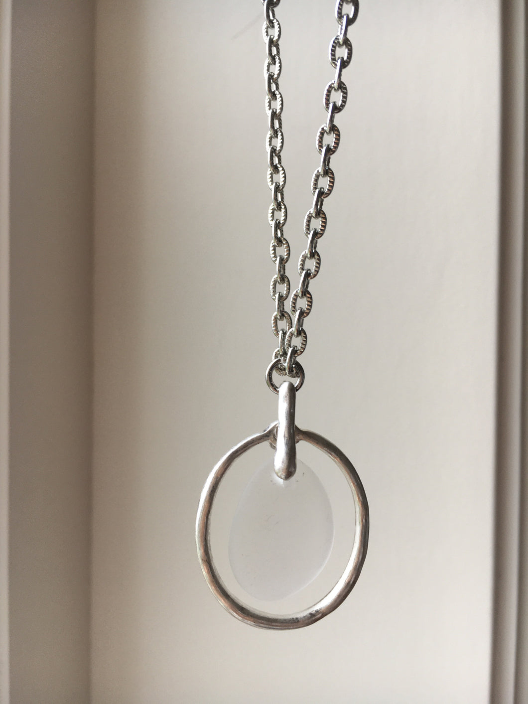 Oval Stone Necklace