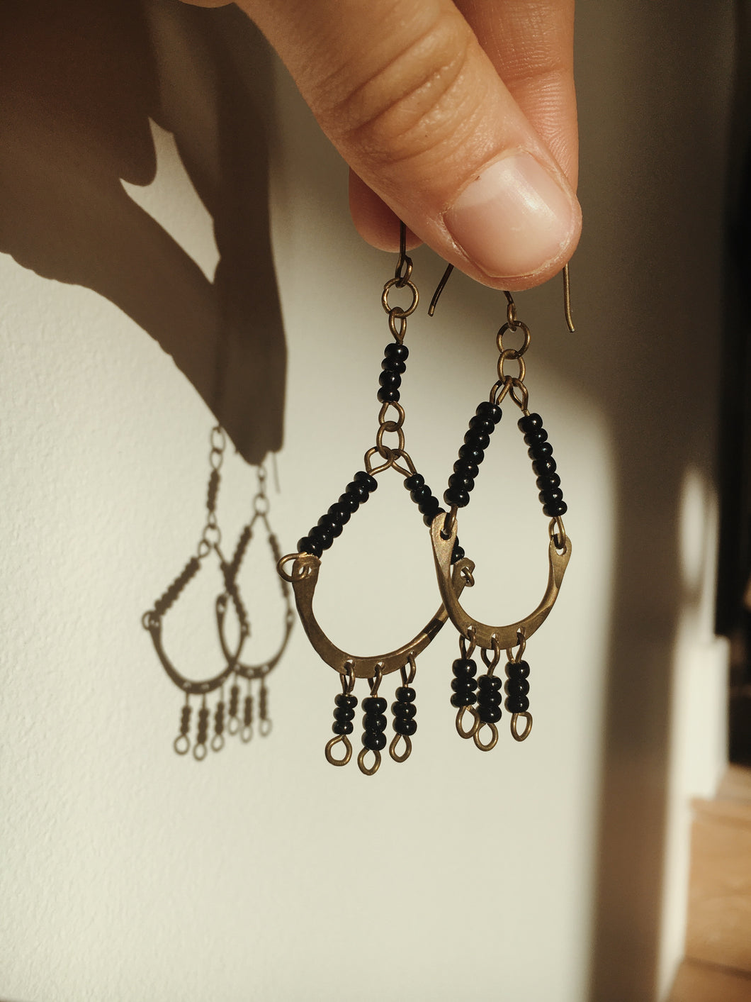 Golden Goddess Drop Earrings