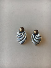 Load image into Gallery viewer, Sterling Silver Ostra Studs
