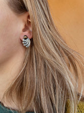 Load image into Gallery viewer, Sterling Silver Ostra Studs
