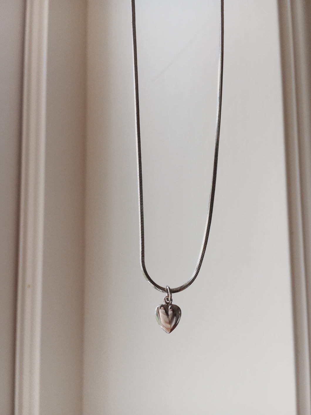 Sterling Silver Love Symbol Necklace